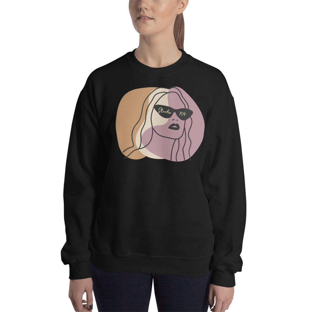 Studio 104 Sunglasses Unisex Sweatshirt