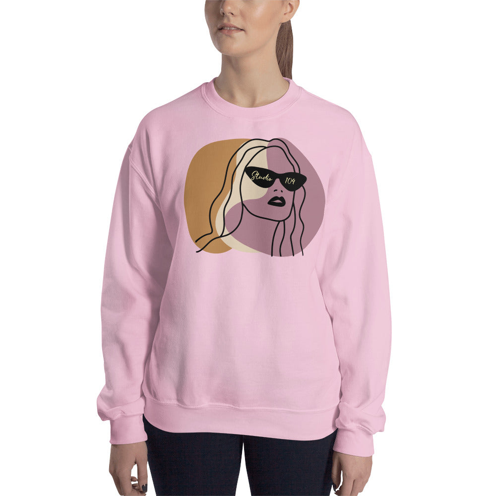 Studio 104 Sunglasses Unisex Sweatshirt