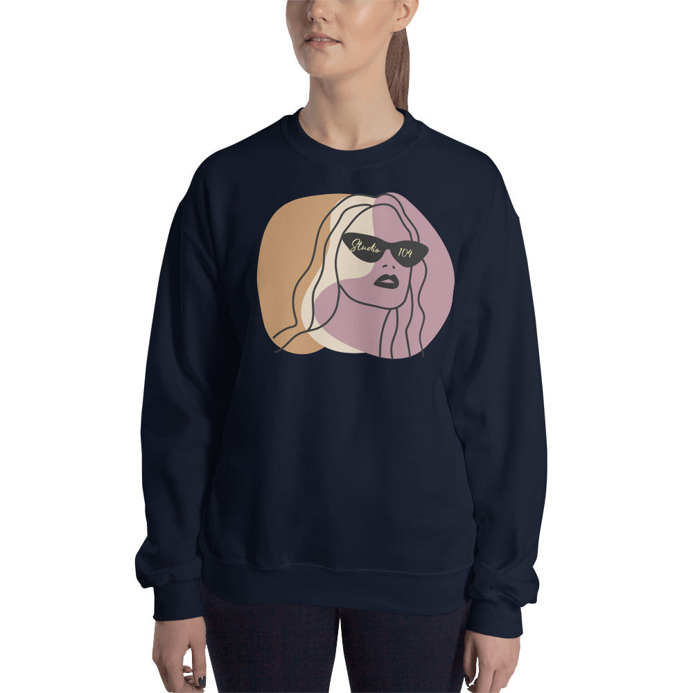 Studio 104 Sunglasses Unisex Sweatshirt
