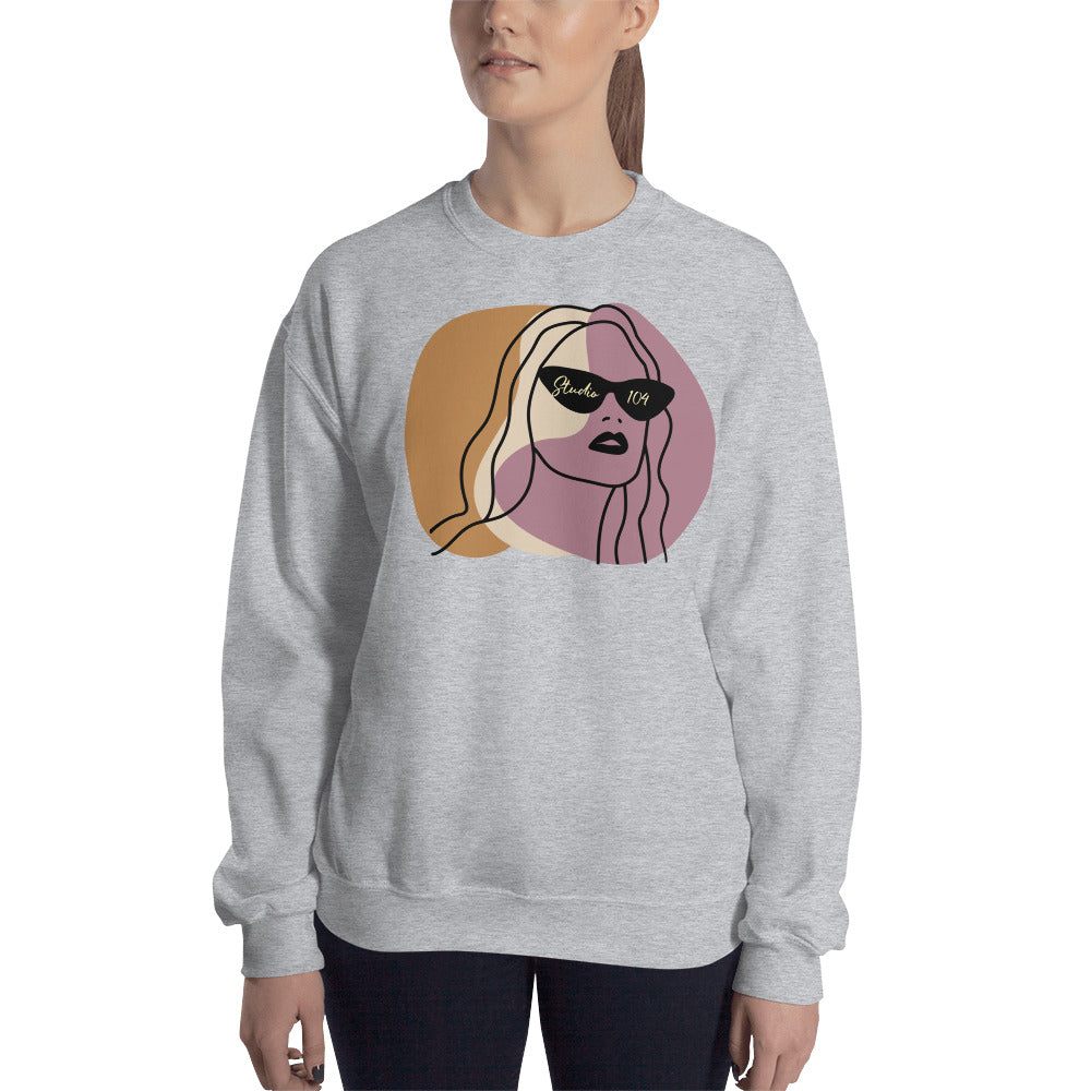 Studio 104 Sunglasses Unisex Sweatshirt