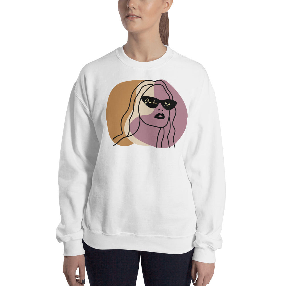 Studio 104 Sunglasses Unisex Sweatshirt