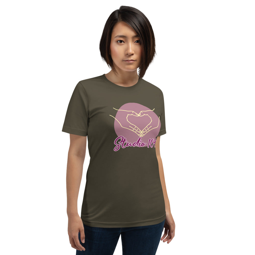 Studio 104 Hand/Heart Short-sleeve unisex t-shirt