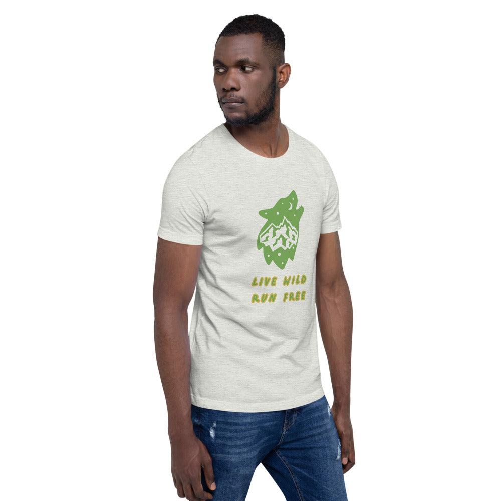 Live Wild Short-Sleeve Unisex T-Shirt