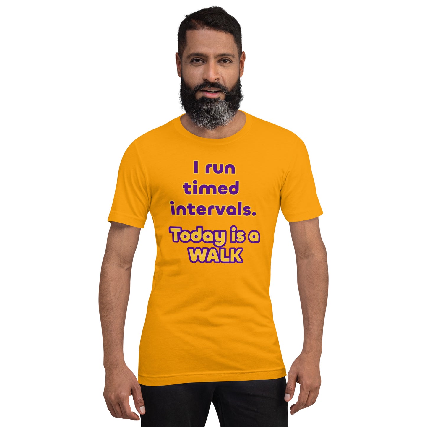 Timed Intervals Unisex t-shirt