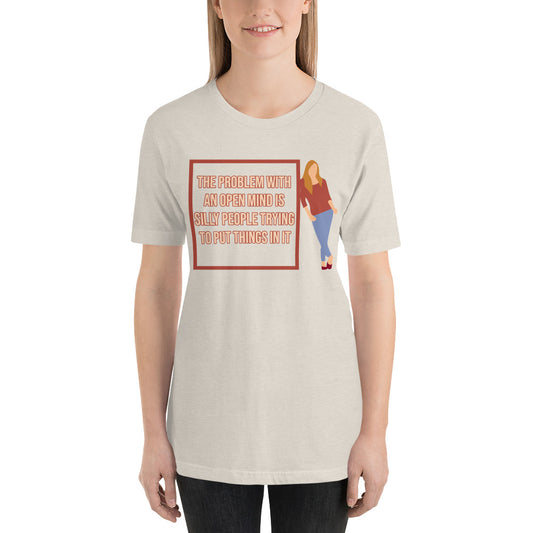 Open Mind Short-Sleeve Unisex T-Shirt