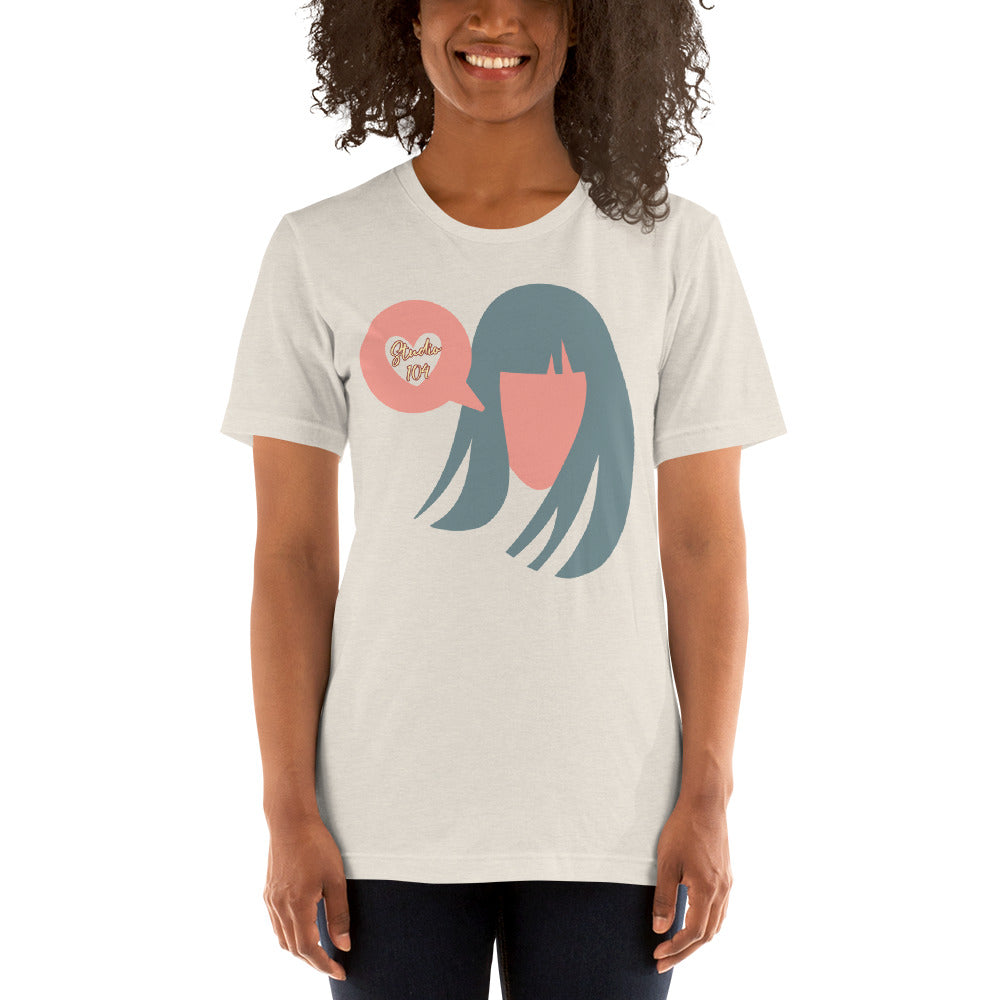 Studio 104 Heart Short-sleeve unisex t-shirt