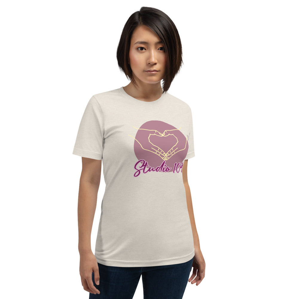 Studio 104 Hand/Heart Short-sleeve unisex t-shirt