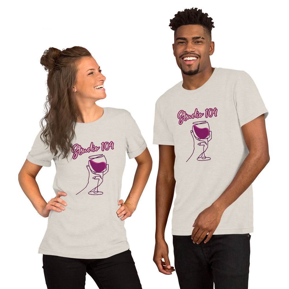 Studio 104 Wine Unisex t-shirt