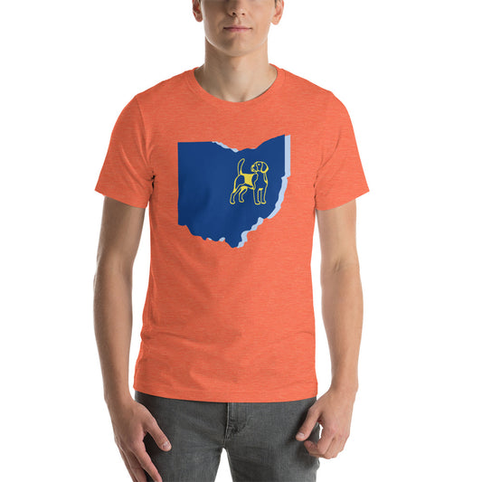 Beagle OH. Short-sleeve unisex t-shirt