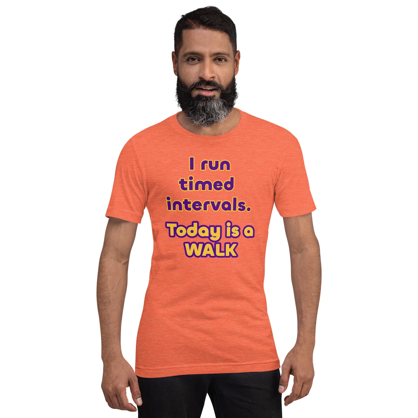 Timed Intervals Unisex t-shirt