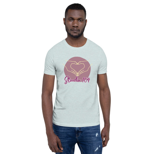 Studio 104 Hand/Heart Short-sleeve unisex t-shirt