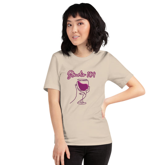 Studio 104 Wine Unisex t-shirt