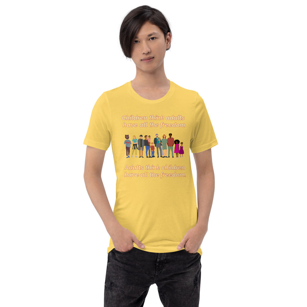 Children/Adults/ME Short-Sleeve Unisex T-Shirt