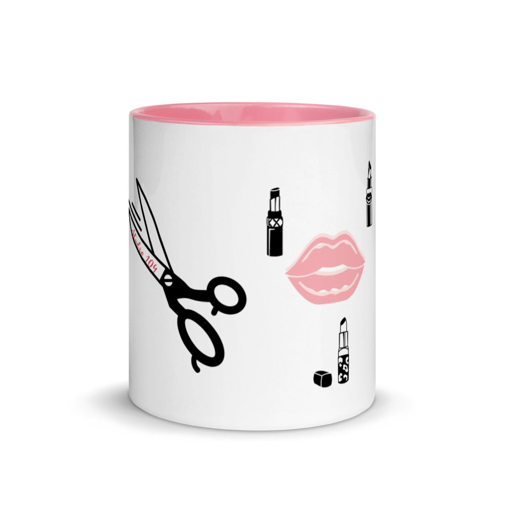Studio 104 Collage Mug with Color Inside