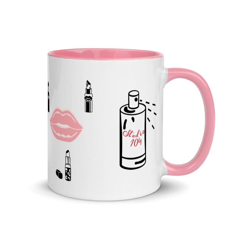 Studio 104 Collage Mug with Color Inside