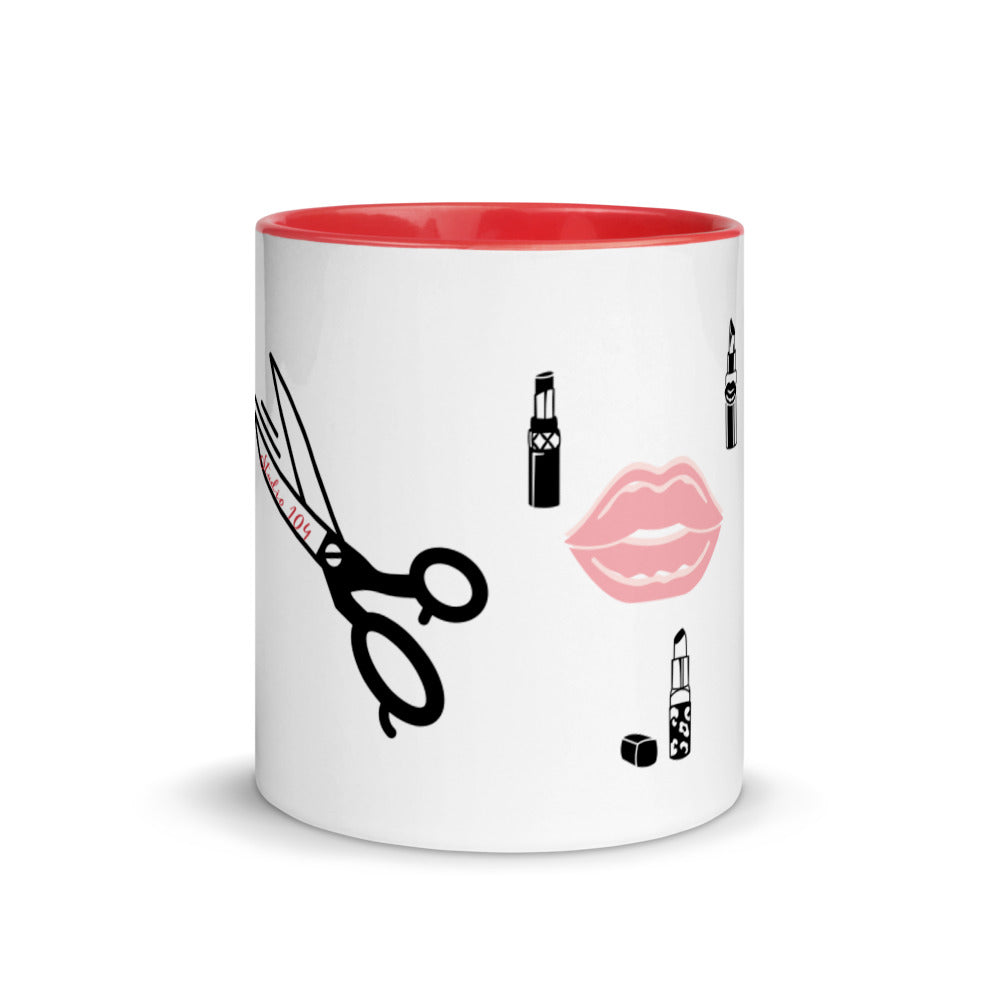 Studio 104 Collage Mug with Color Inside