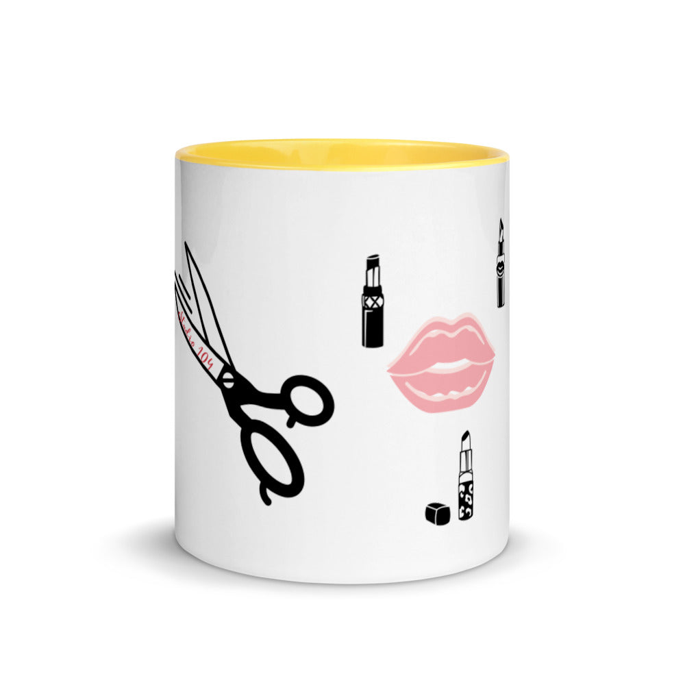 Studio 104 Collage Mug with Color Inside