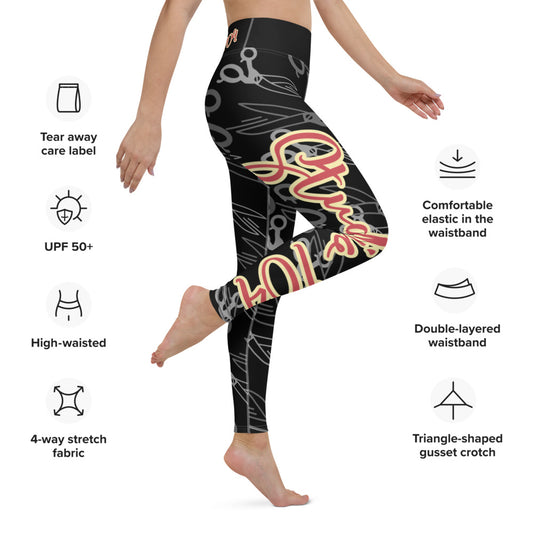 Studio 104 Scissors Yoga Leggings