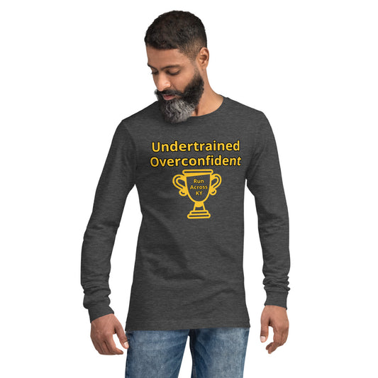 Undertrained Trophy Front Graphic Unisex Long Sleeve Tee