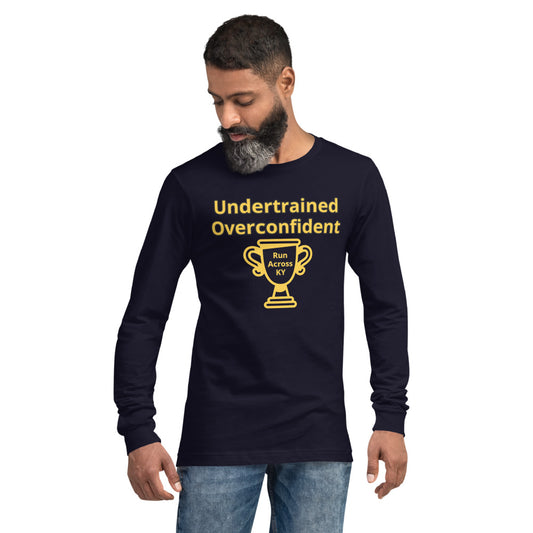 Undertrained Trophy Front Graphic Unisex Long Sleeve Tee