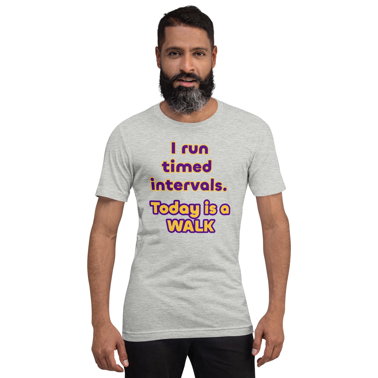 Timed Intervals Unisex t-shirt