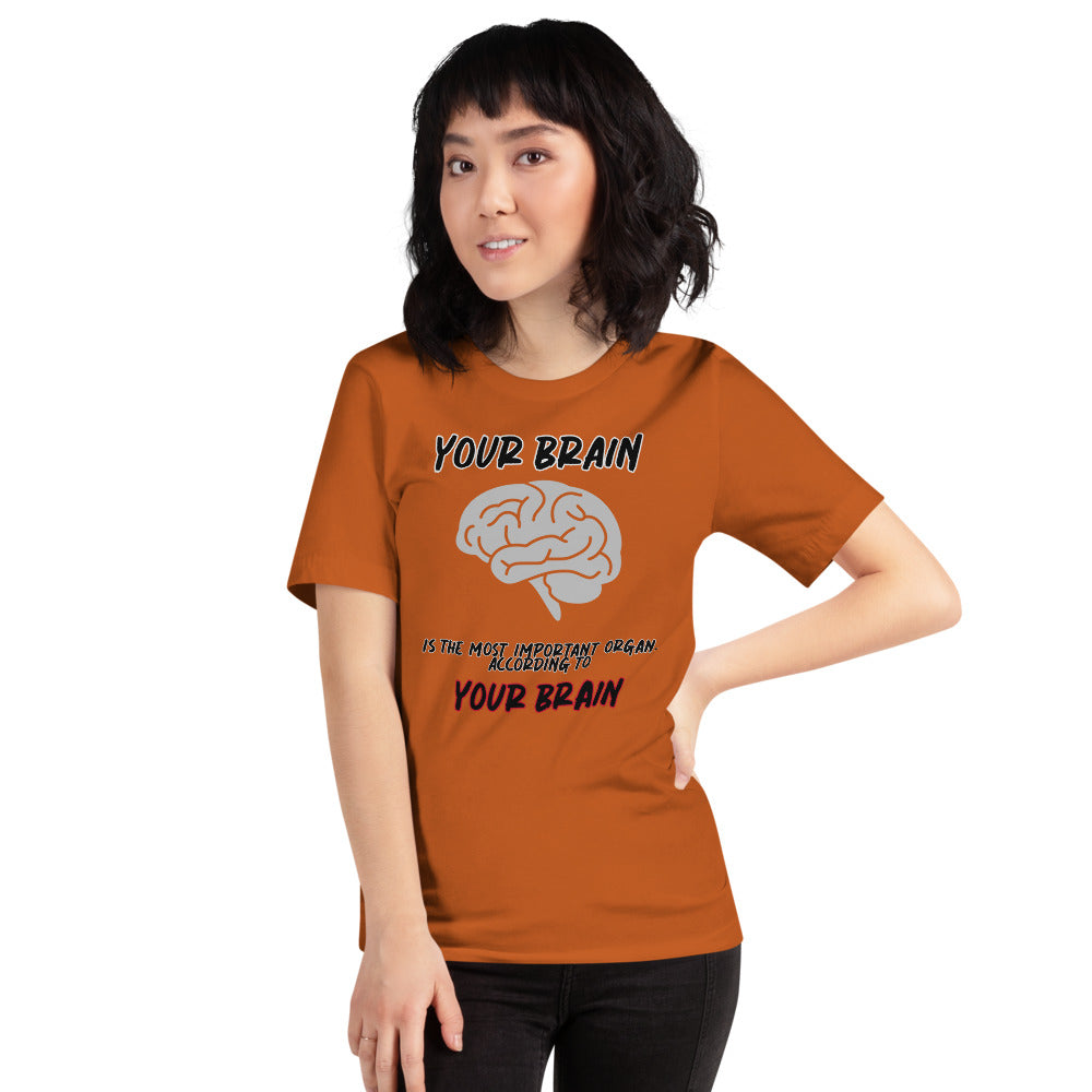 Brains Short-Sleeve Unisex T-Shirt