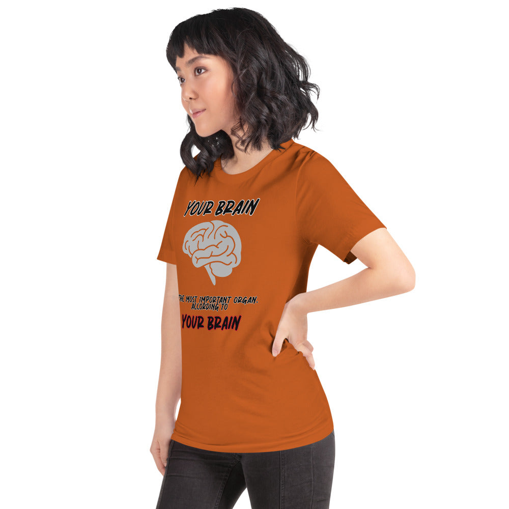 Brains Short-Sleeve Unisex T-Shirt