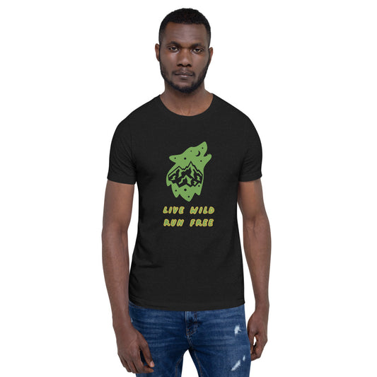 Live Wild Short-Sleeve Unisex T-Shirt