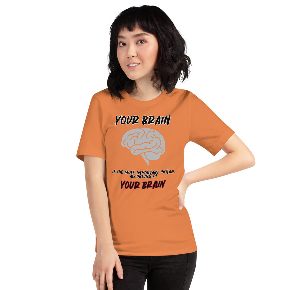 Brains Short-Sleeve Unisex T-Shirt