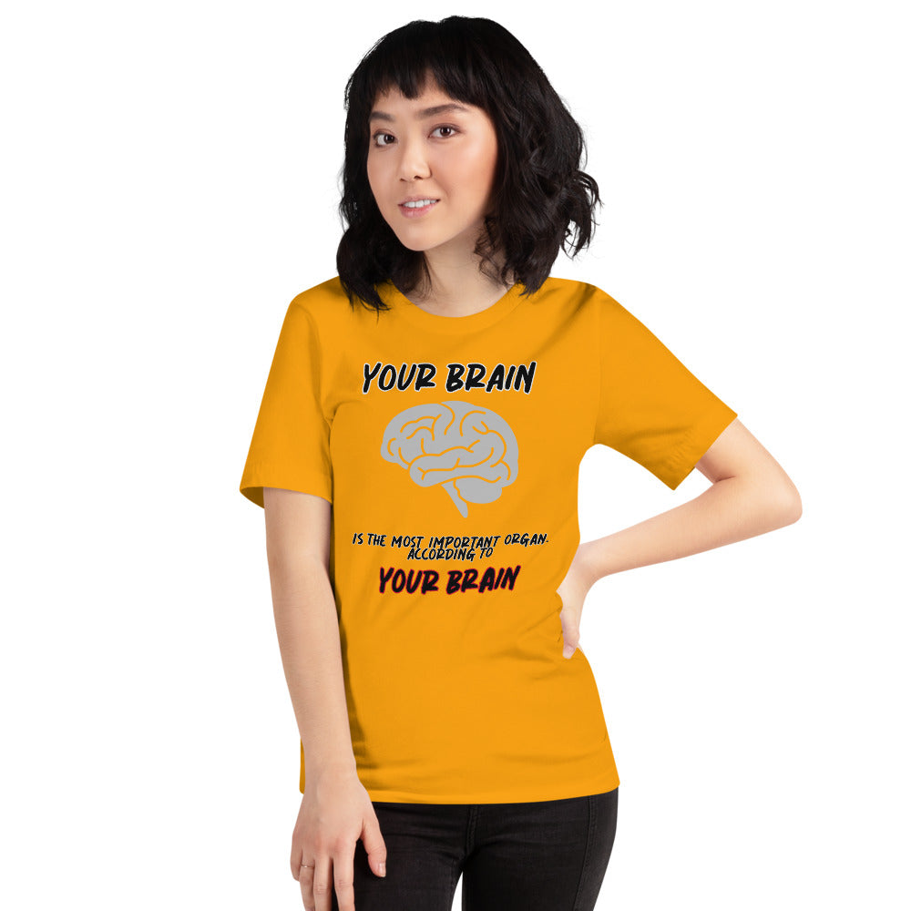 Brains Short-Sleeve Unisex T-Shirt