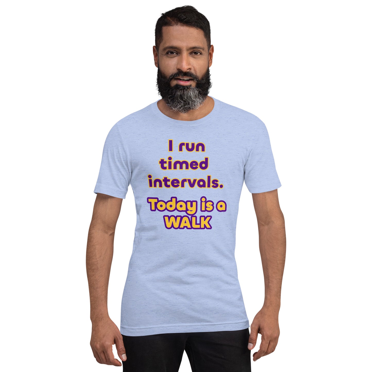 Timed Intervals Unisex t-shirt