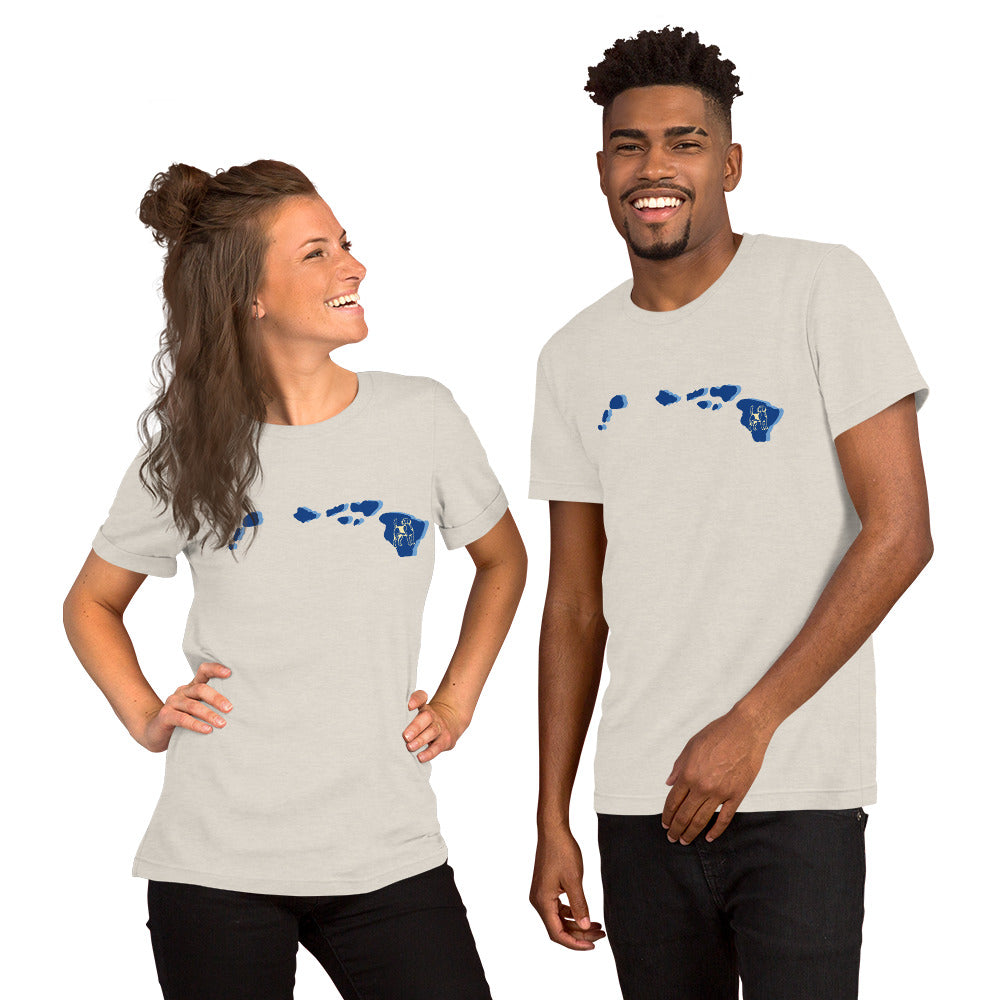 Beagle HIShort-sleeve unisex t-shirt