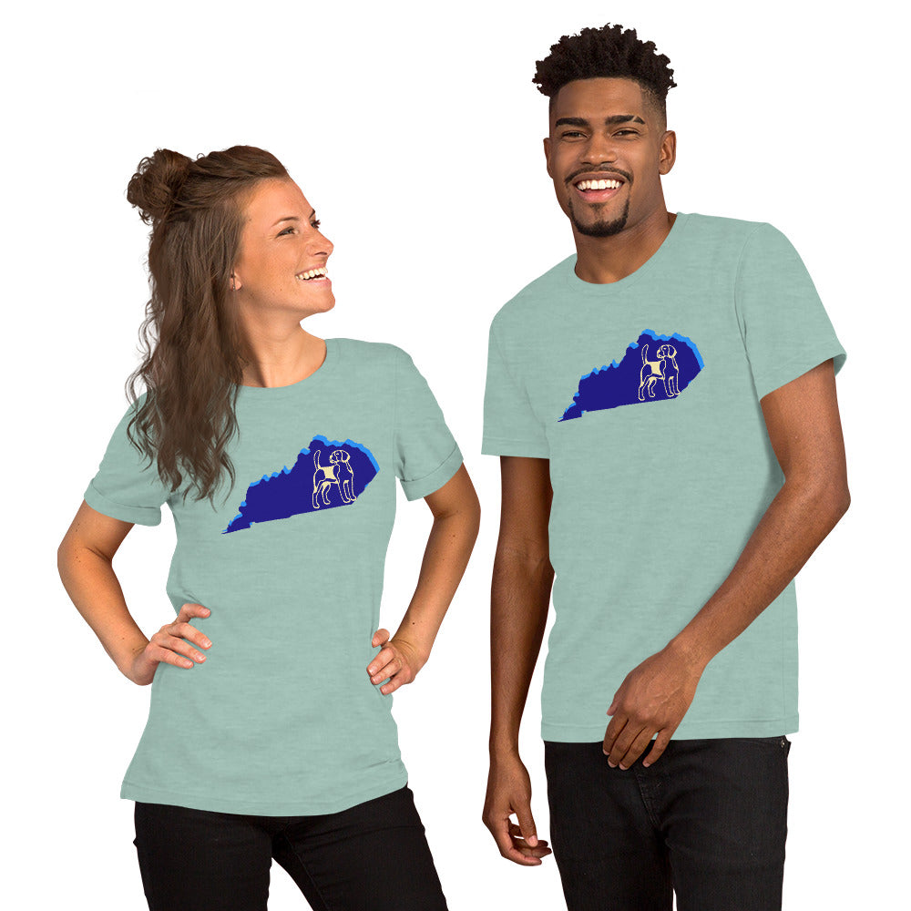 Beagle KY Short-sleeve unisex t-shirt