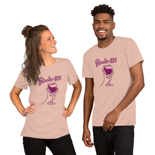 Studio 104 Wine Unisex t-shirt