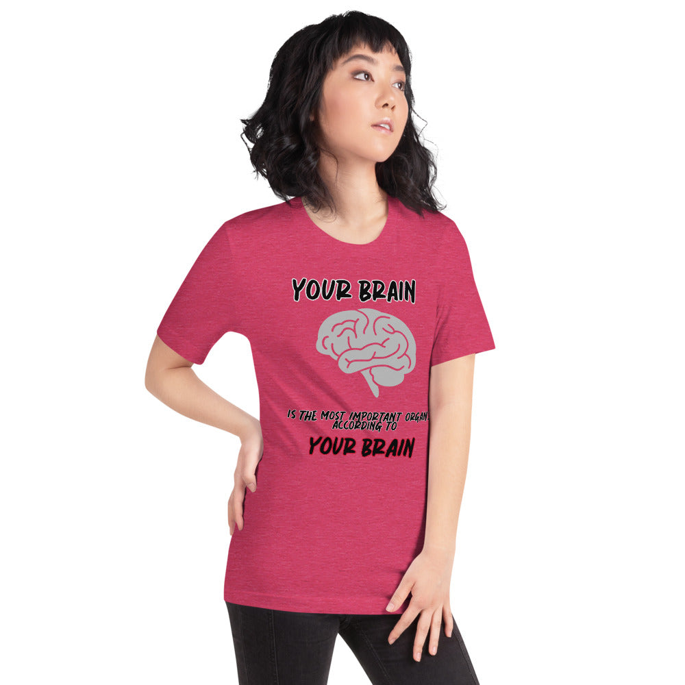 Brains Short-Sleeve Unisex T-Shirt