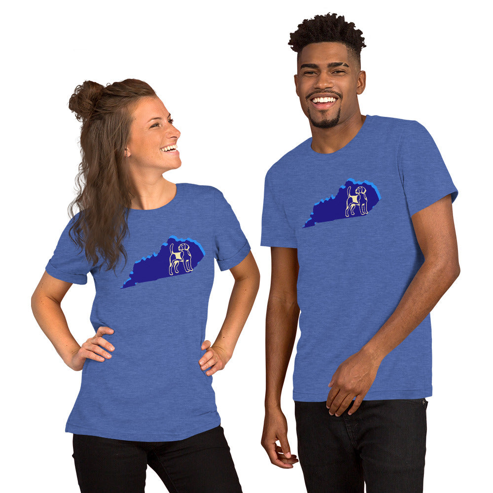 Beagle KY Short-sleeve unisex t-shirt