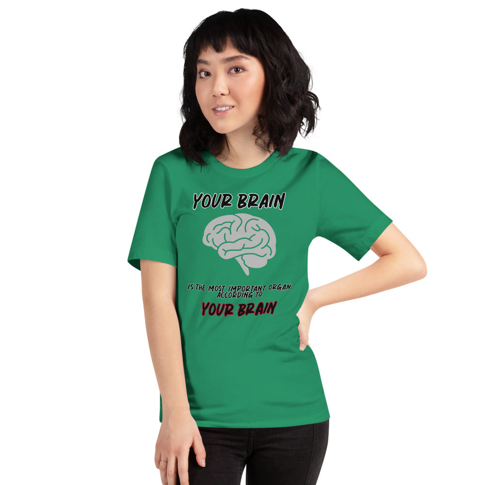 Brains Short-Sleeve Unisex T-Shirt