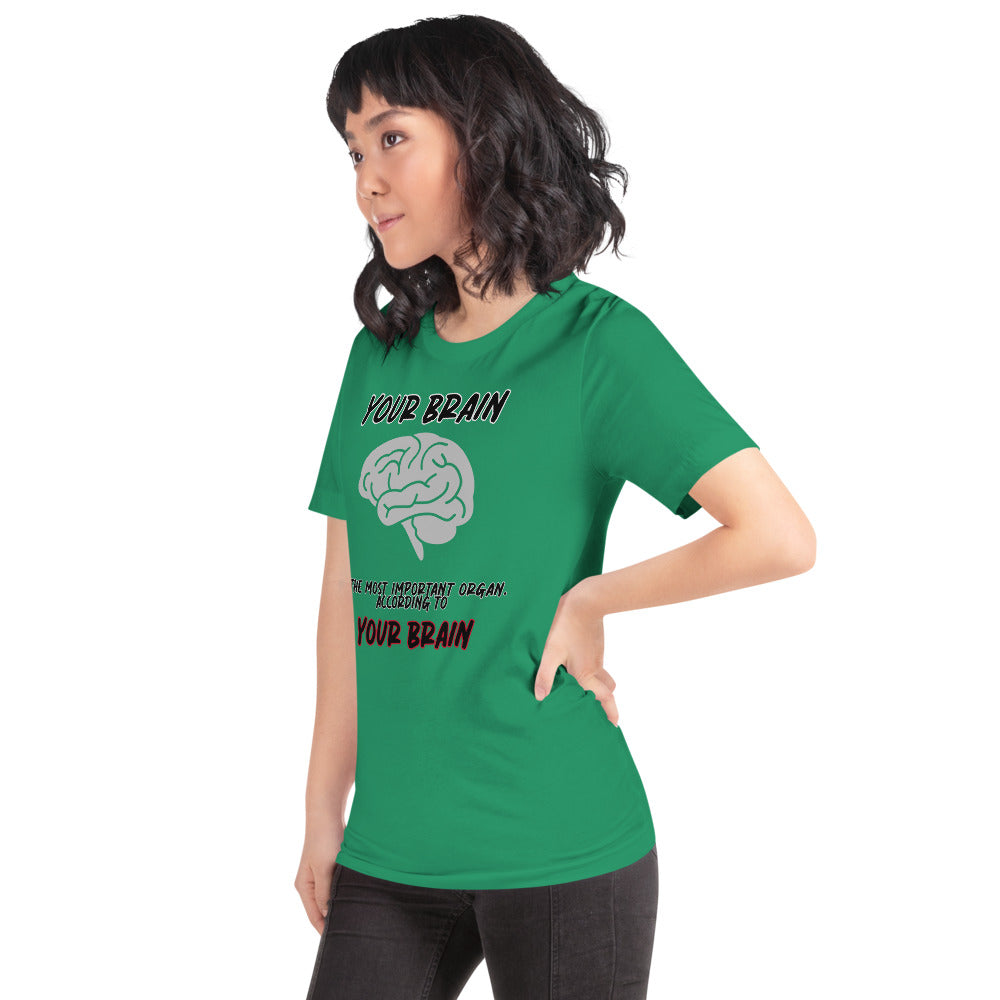 Brains Short-Sleeve Unisex T-Shirt