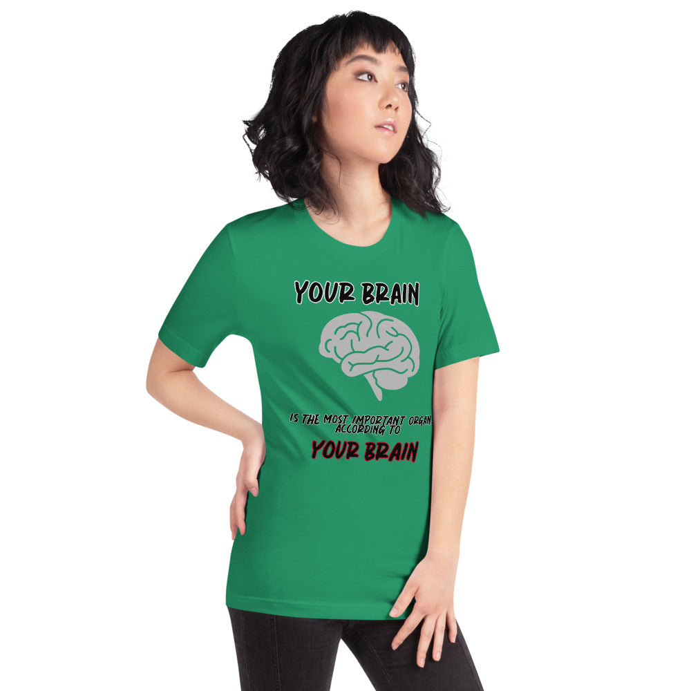 Brains Short-Sleeve Unisex T-Shirt