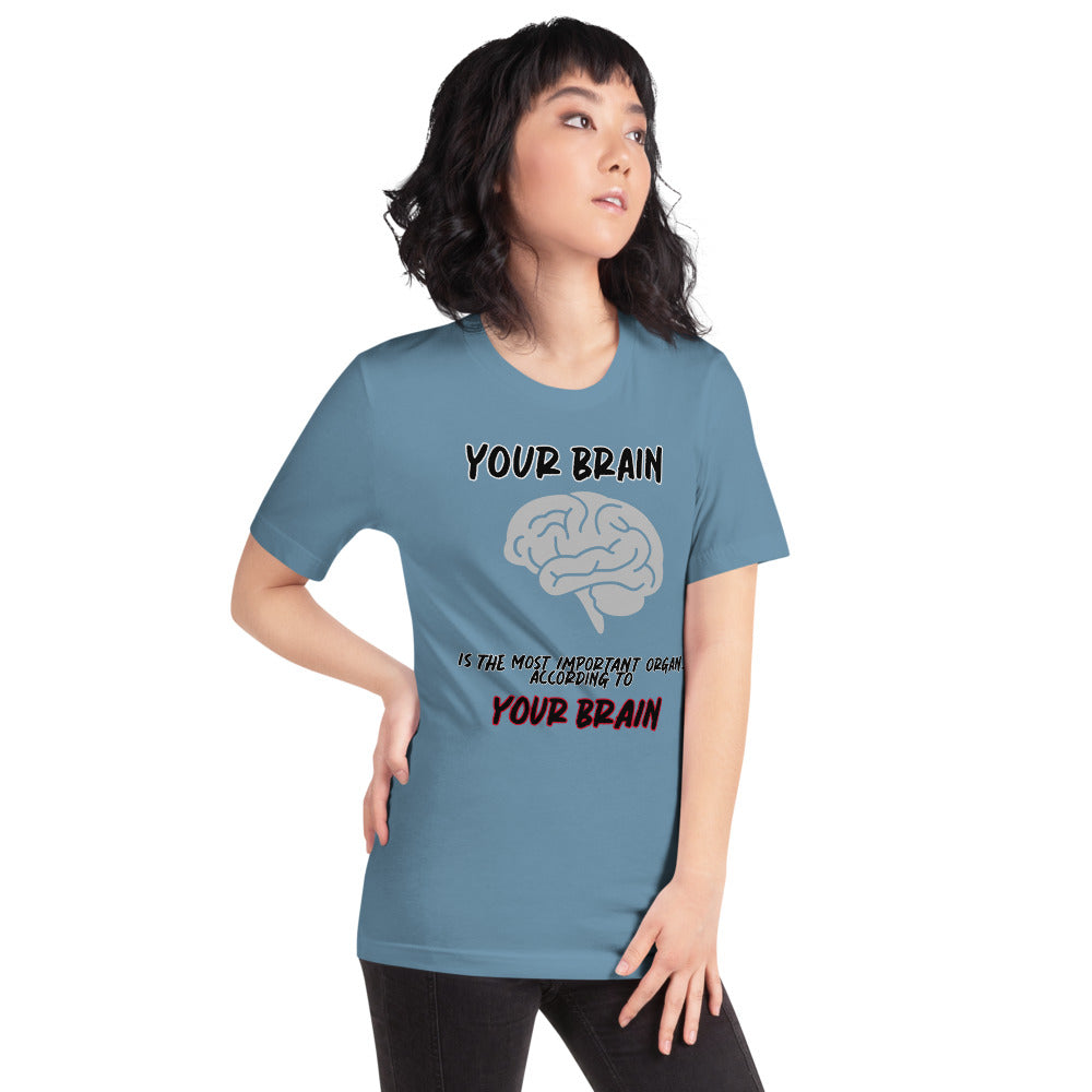 Brains Short-Sleeve Unisex T-Shirt