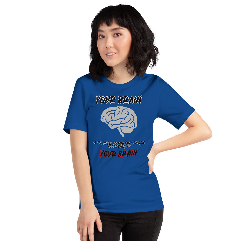 Brains Short-Sleeve Unisex T-Shirt