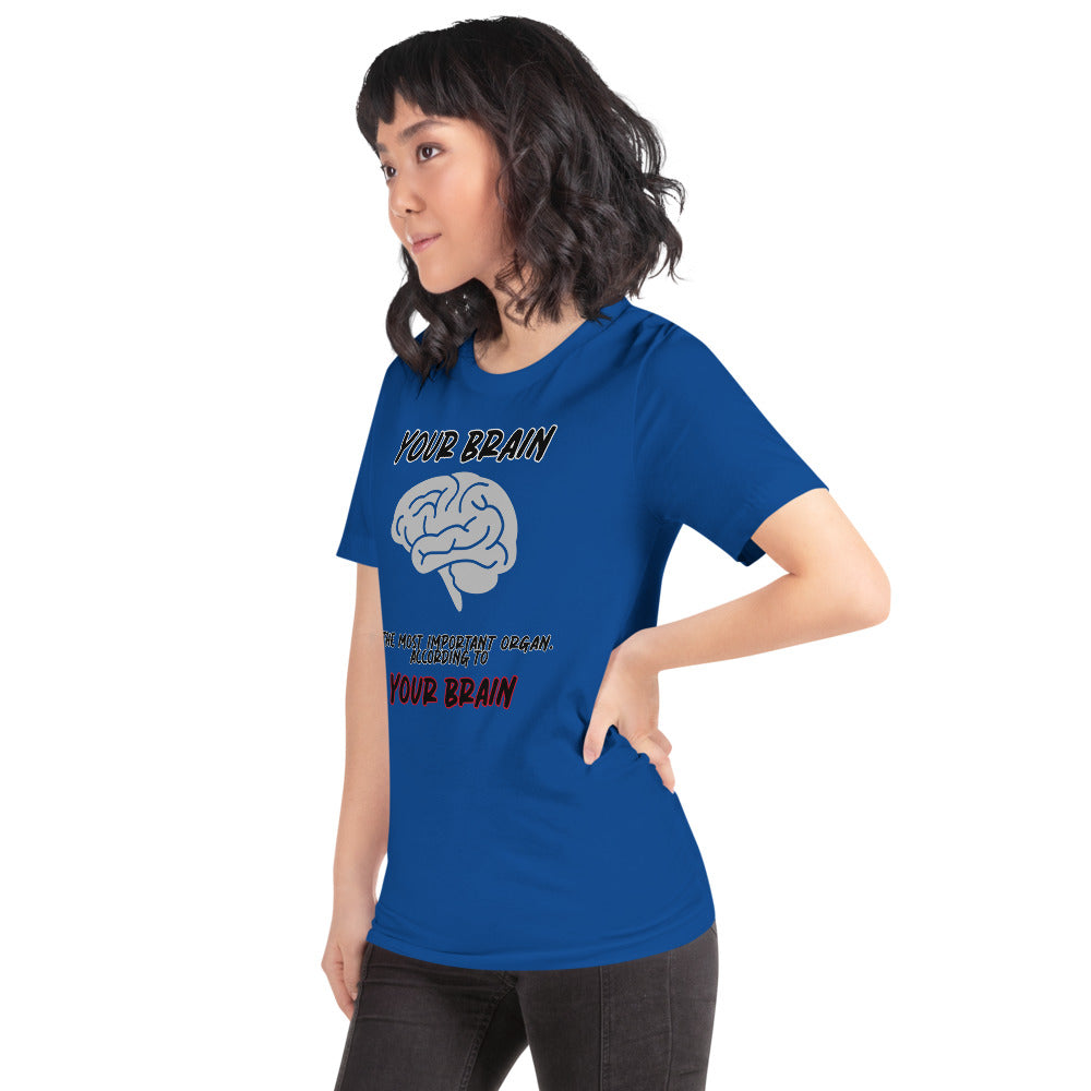 Brains Short-Sleeve Unisex T-Shirt