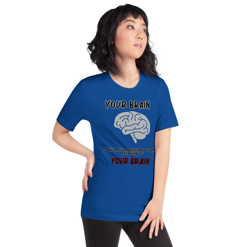 Brains Short-Sleeve Unisex T-Shirt