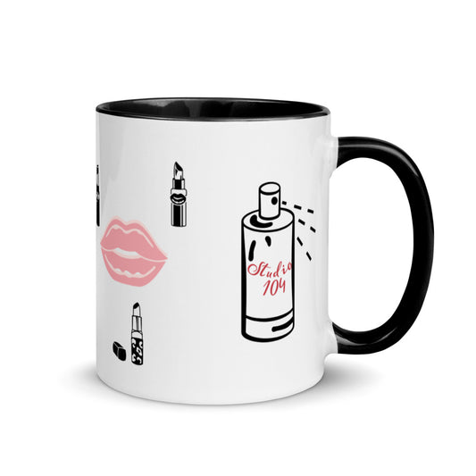 Studio 104 Collage Mug with Color Inside