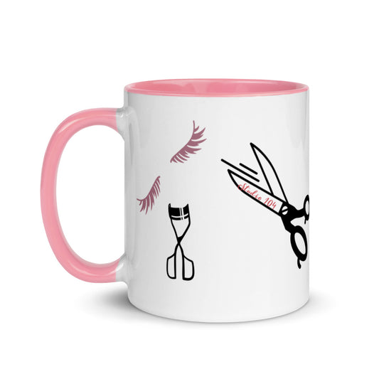 Studio 104 Collage Mug with Color Inside